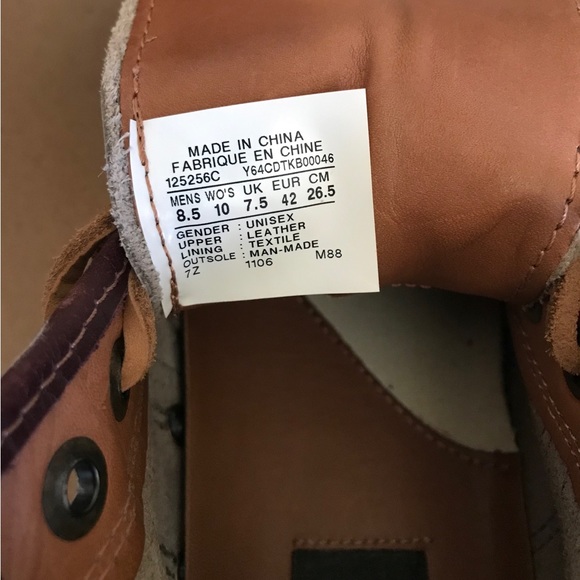 Converse By Jack Purcell Leather Brown Unisex High Cut 
Men’s Size 8.5 - Picture 12 of 13